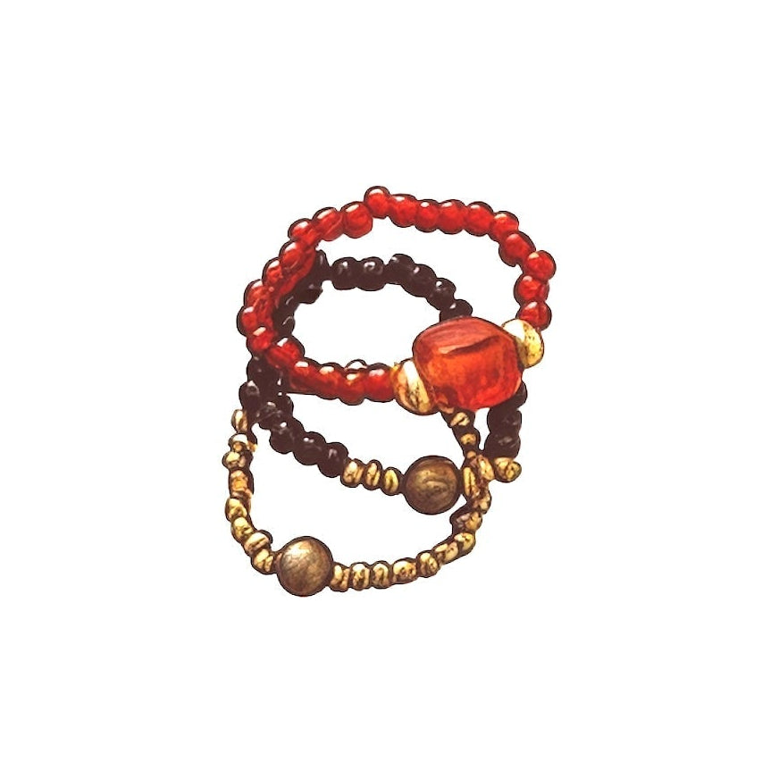 Liebe Stacker Rings- Set of 3