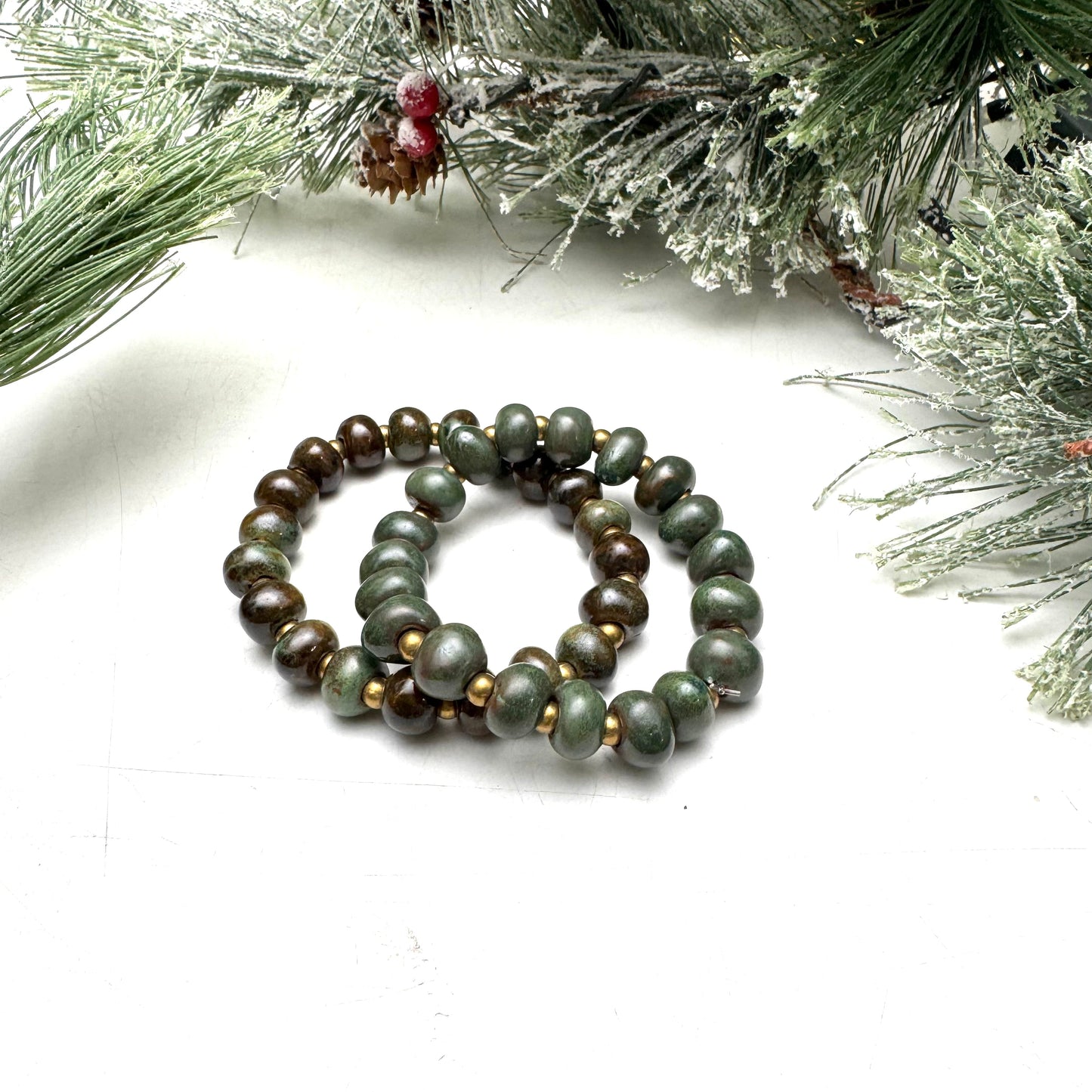 Noble Fir Bracelet Set