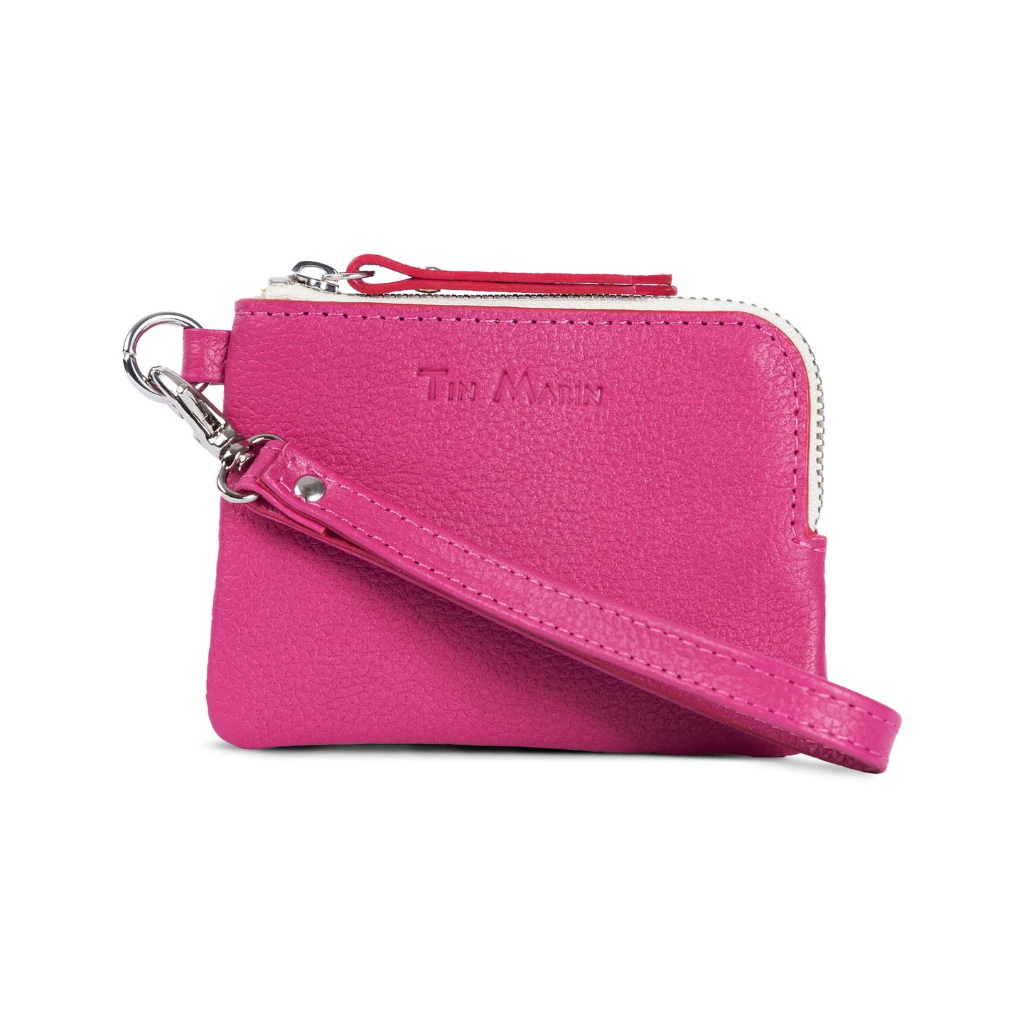 Gina Leather Top Zip Wallet - 5 Color Options