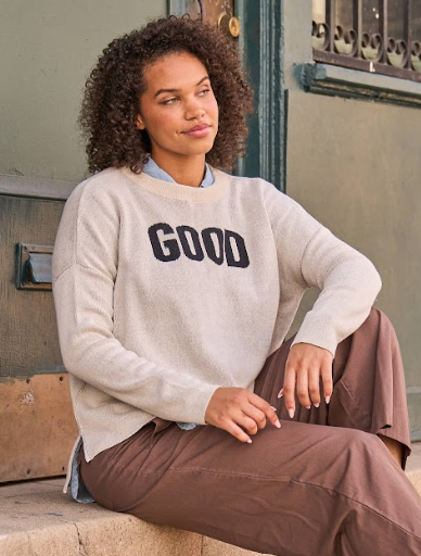 Good Relaxed Sweater - Ecru