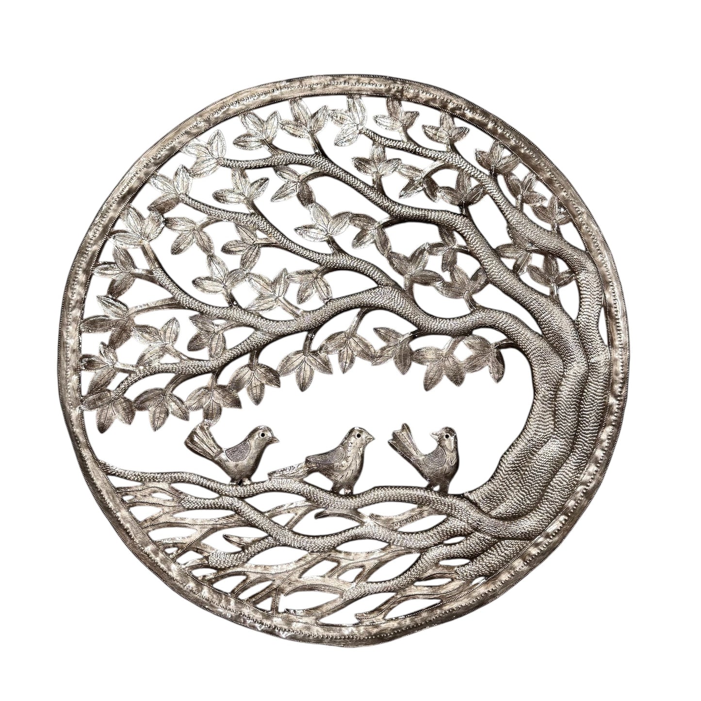 Three Birds Taking Shelter