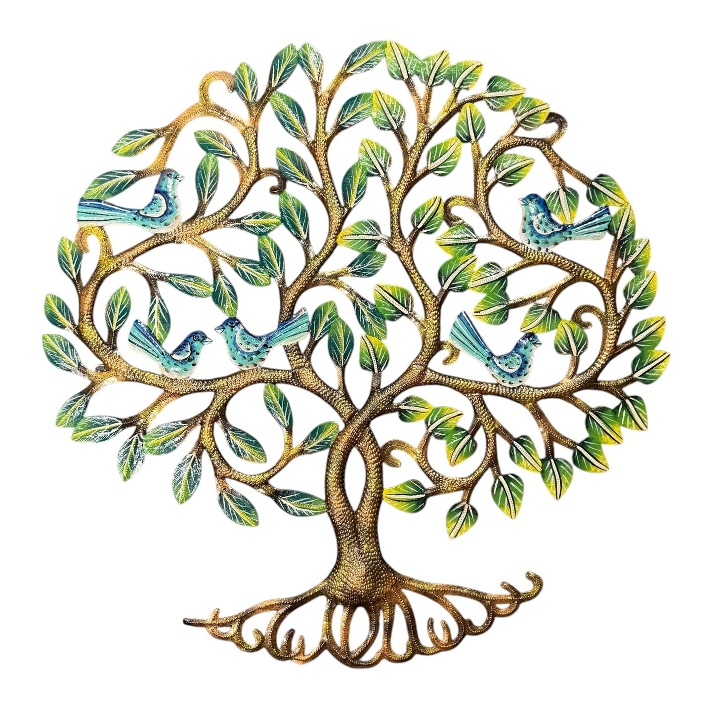 Sweet Blue Birds Tree of Life