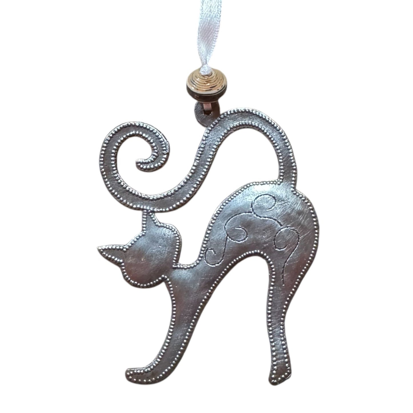 Stretching Cat Ornament