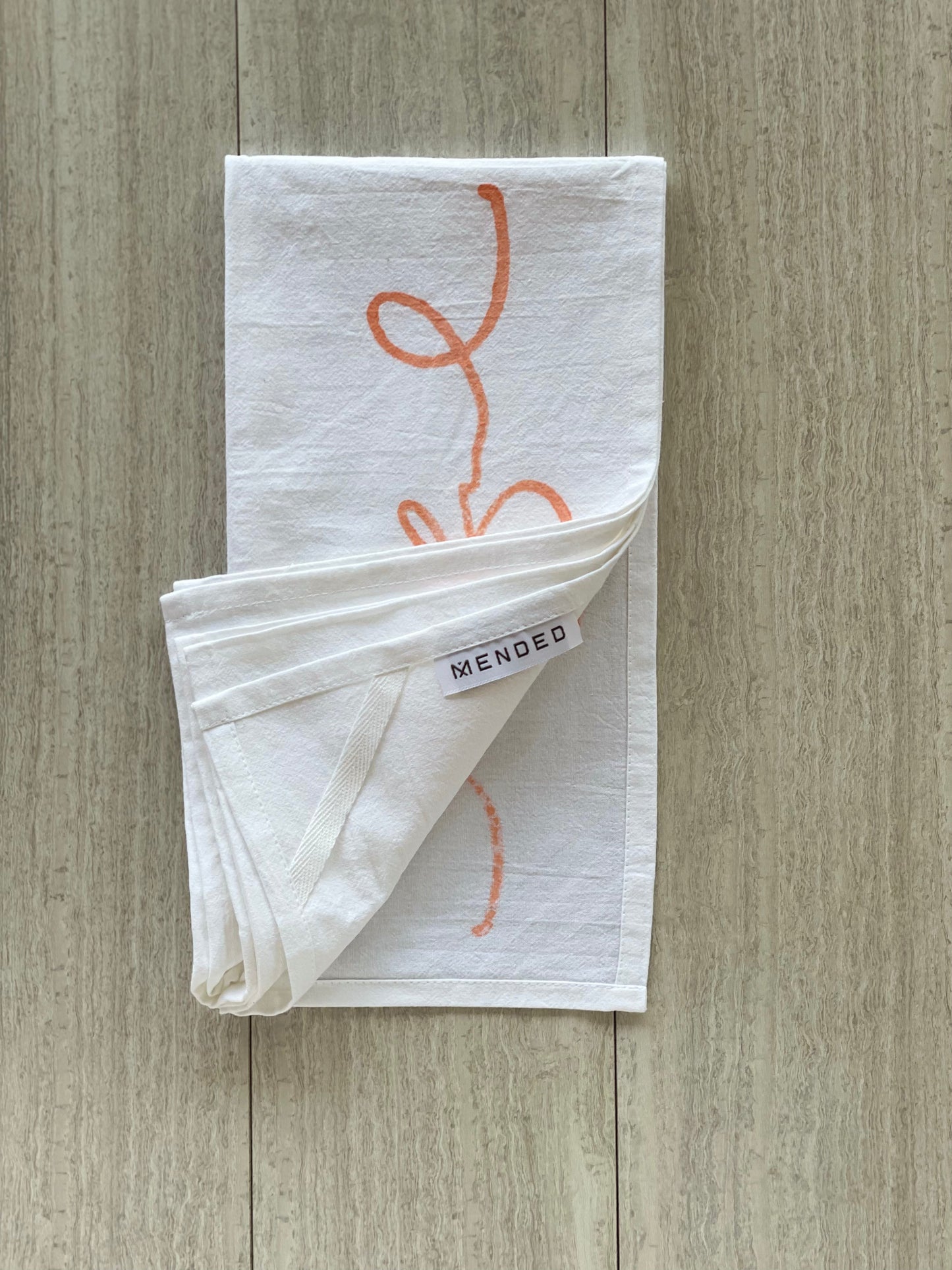 Tea Towel - Joyful, Melon