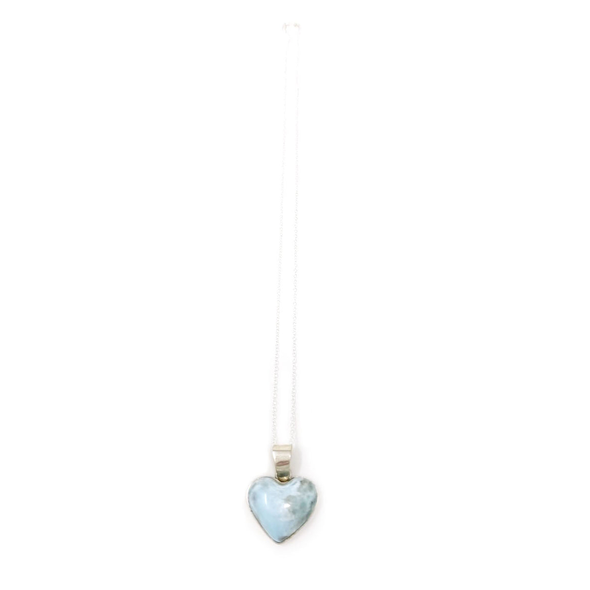 Larimar Heart Pendant