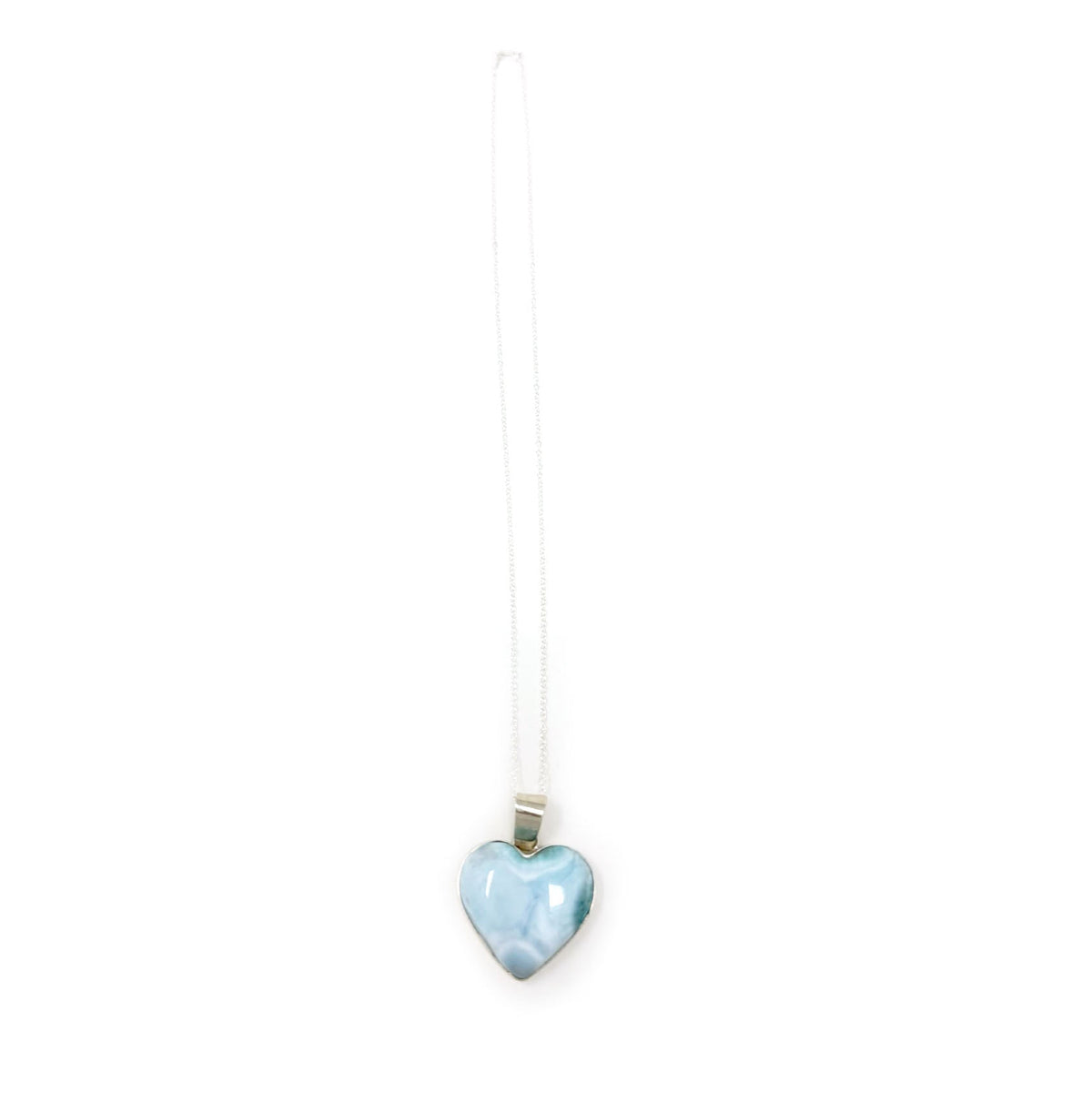 Larimar Heart Pendant