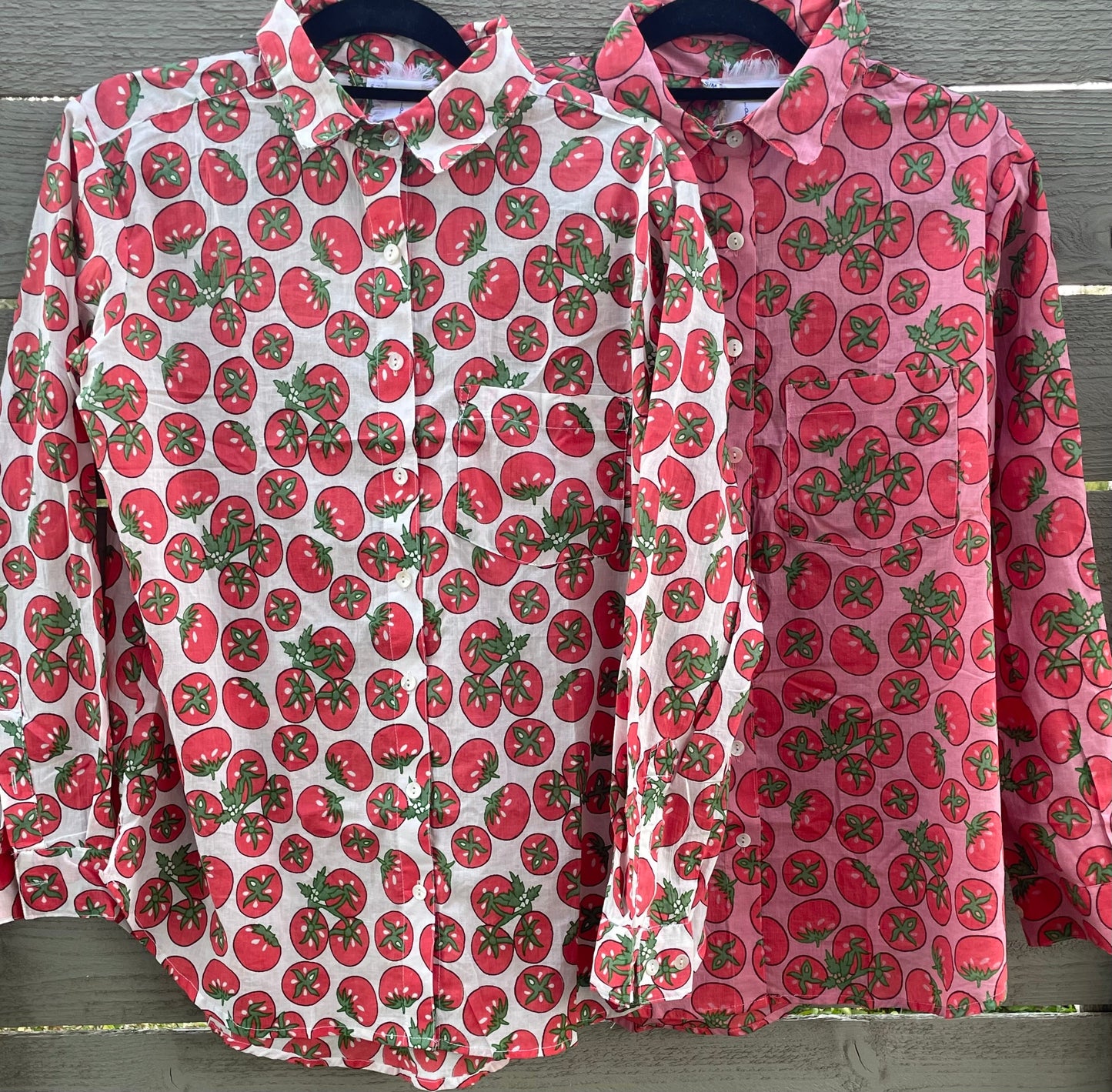 Good Boyfriend Shirt - Tomato Pink