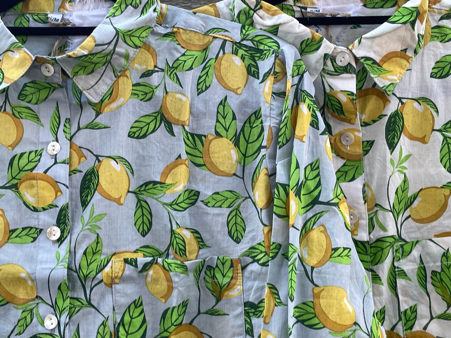 Good Boyfriend Shirt - Lemons Light Blue