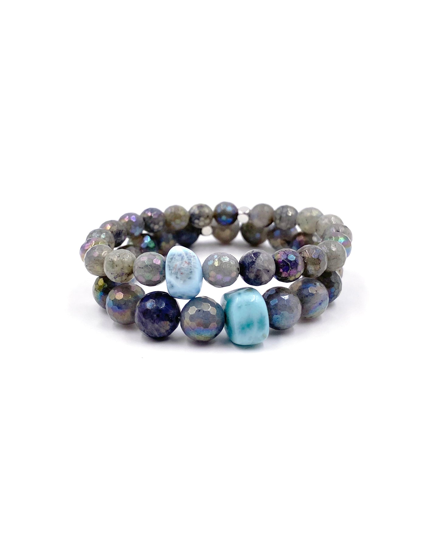 Hope Marble Labradorite Bracelet