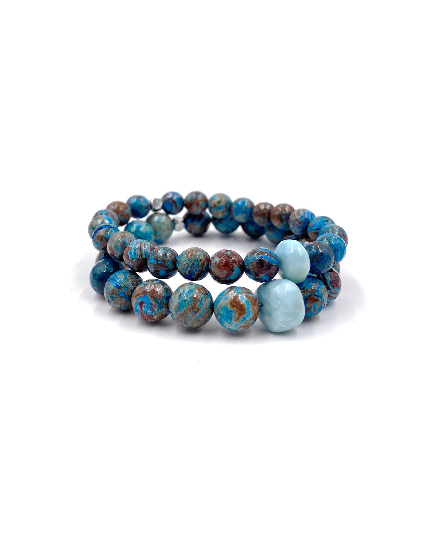 Hope Flower Agate Bracelet