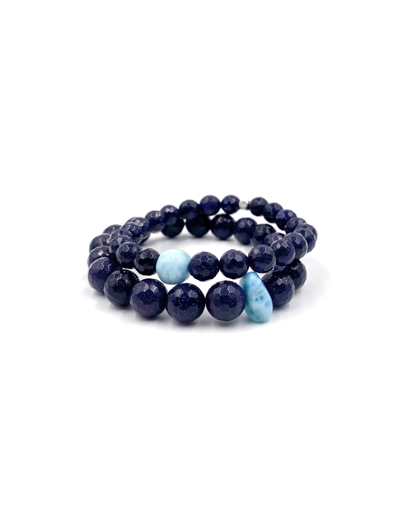 Hope Blue Goldstone Bracelet
