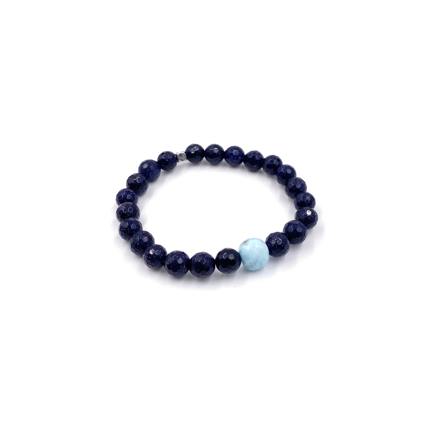 Hope Blue Goldstone Bracelet