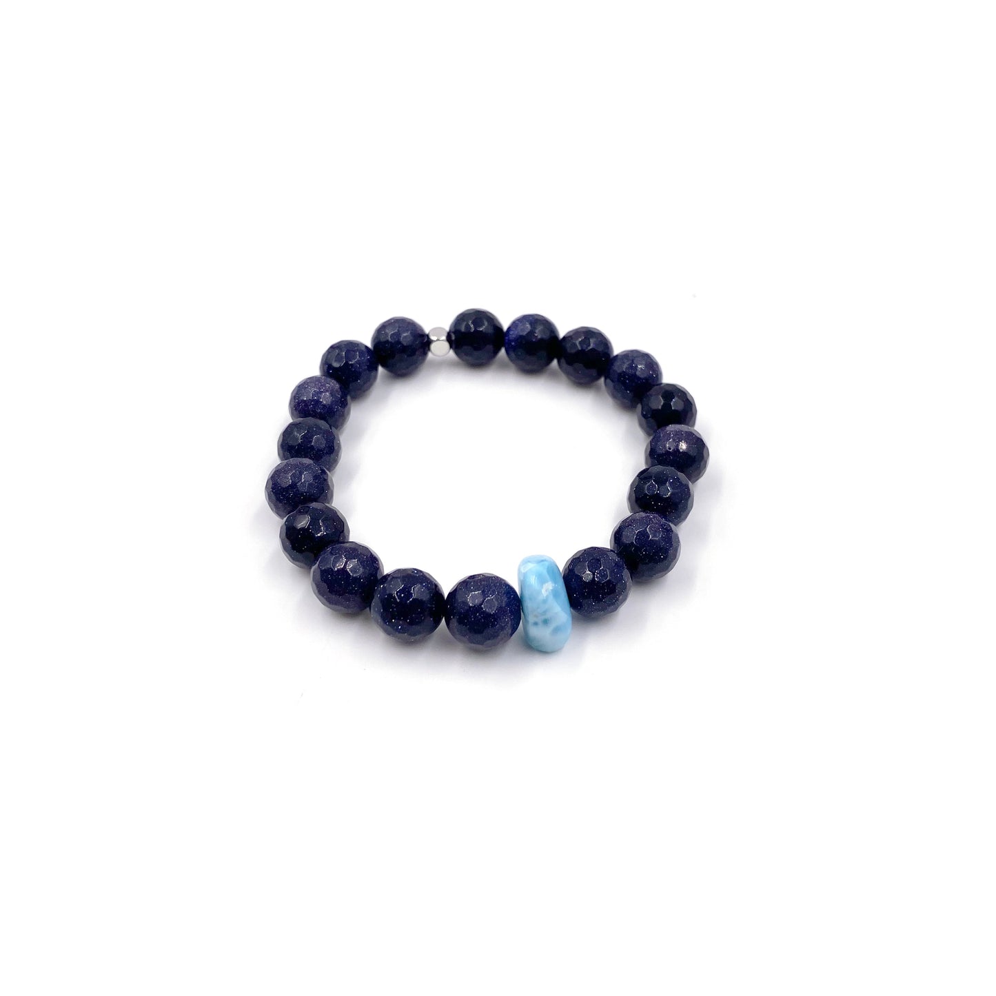 Hope Blue Goldstone Bracelet