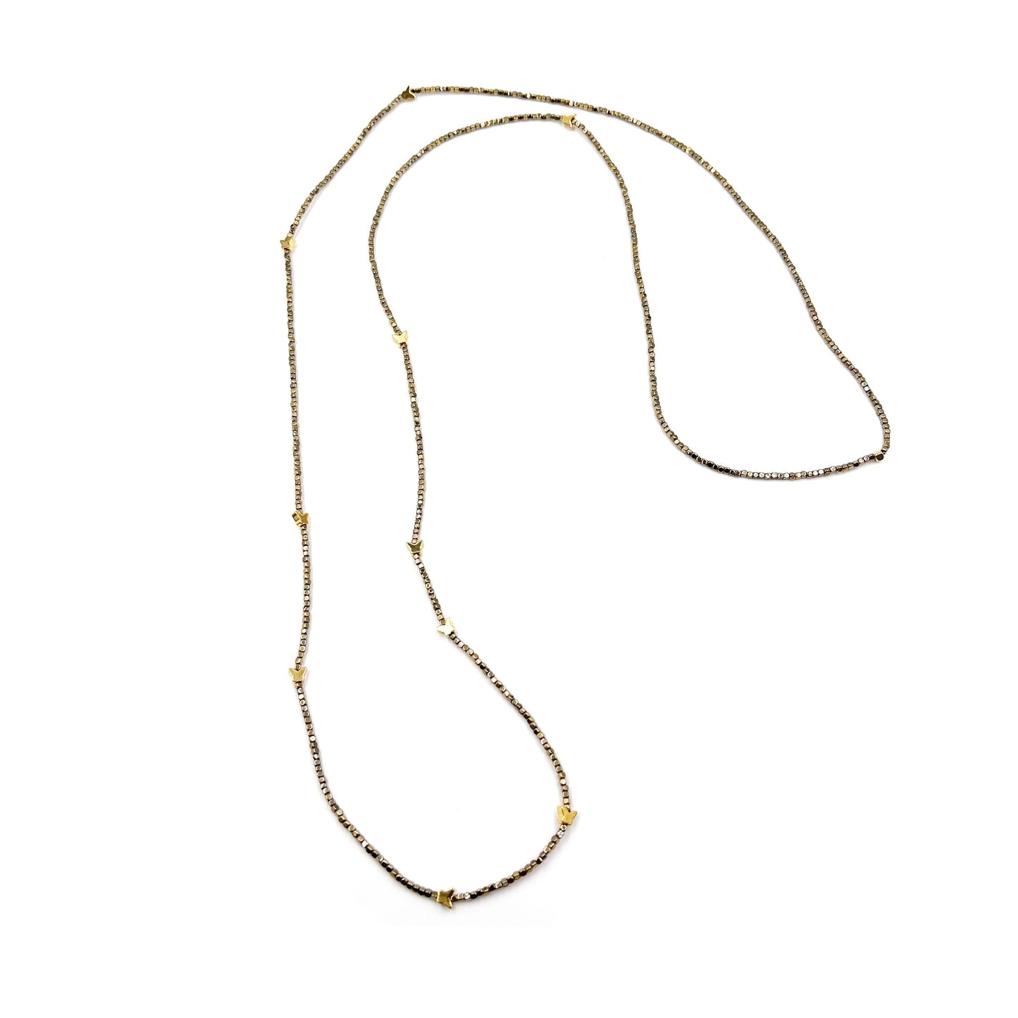 Mariposa Gold Wrap Necklace
