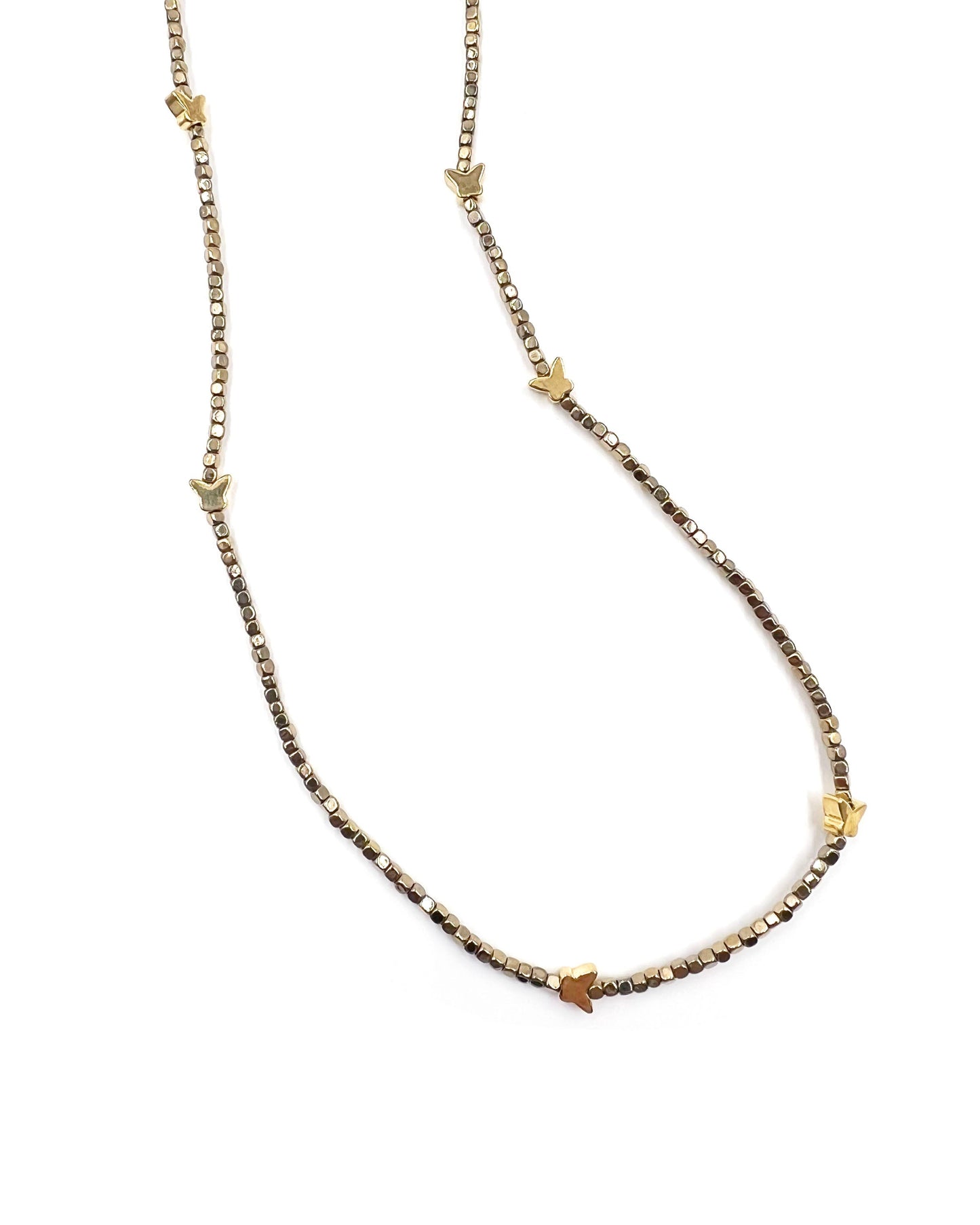 Mariposa Gold Wrap Necklace