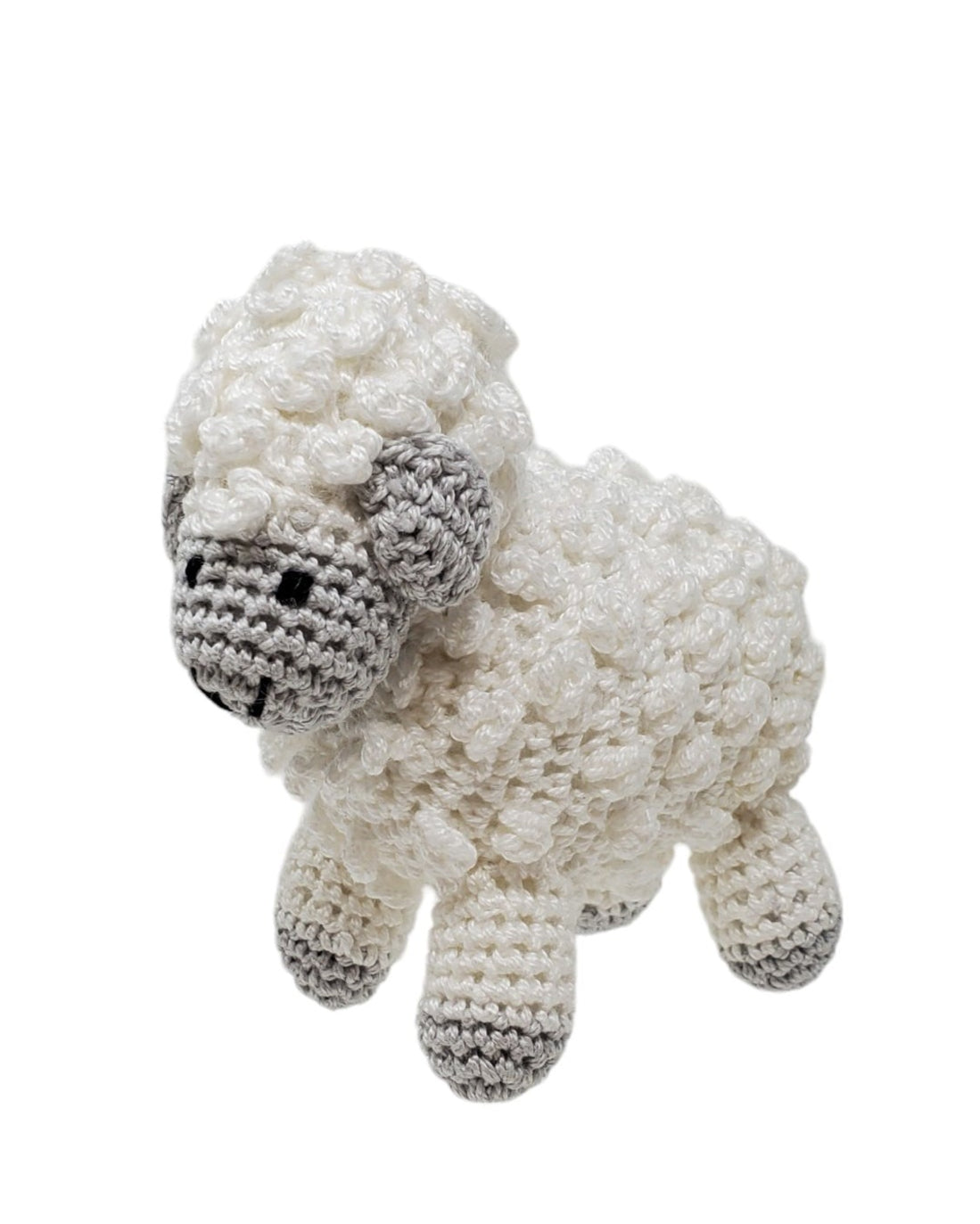Little Crochet Lamb, White