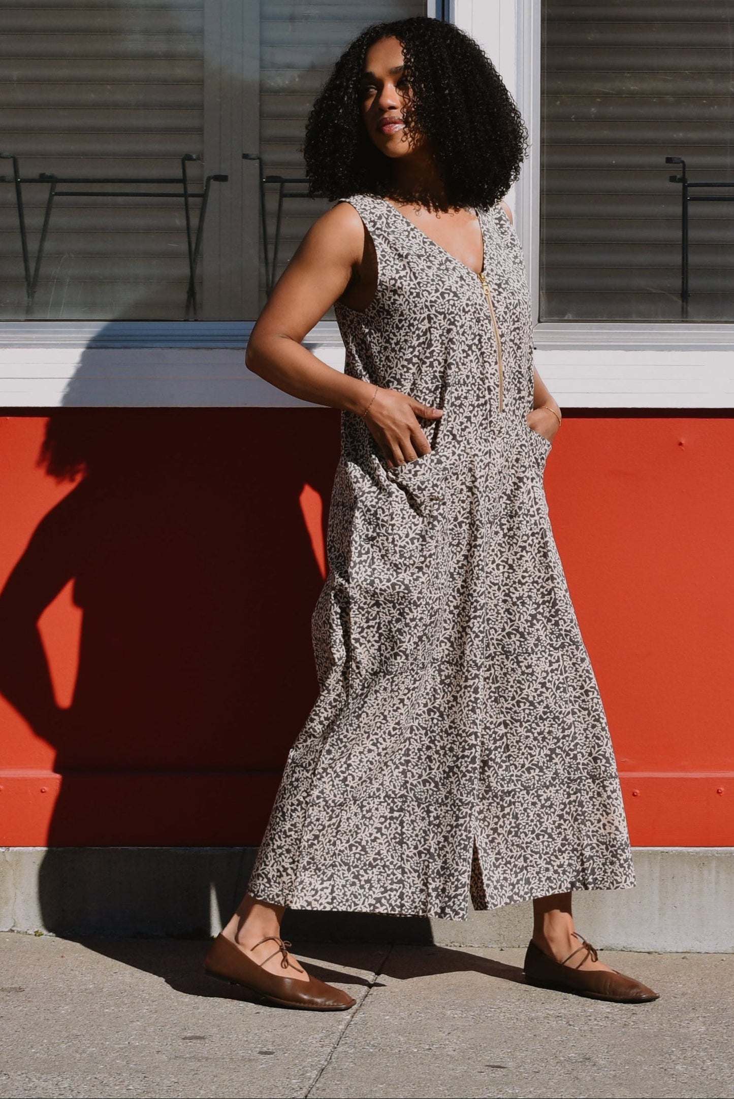 Onyx Cotton Jumpsuit