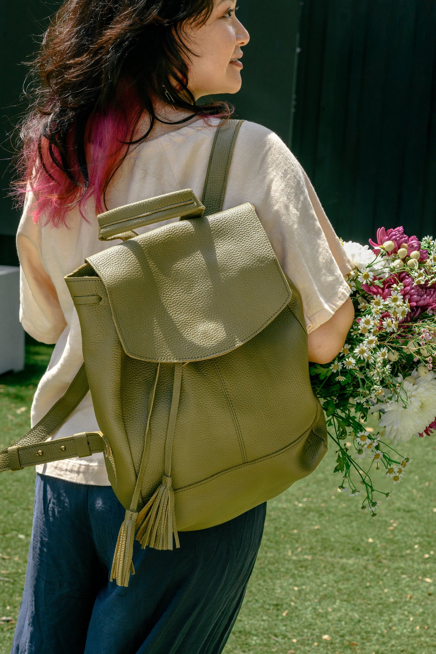 Tassel Backpack