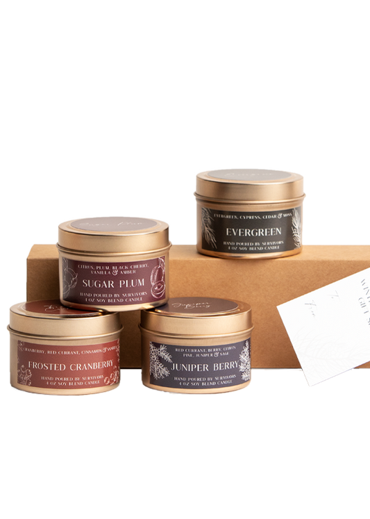 Winter Candle Gift Set