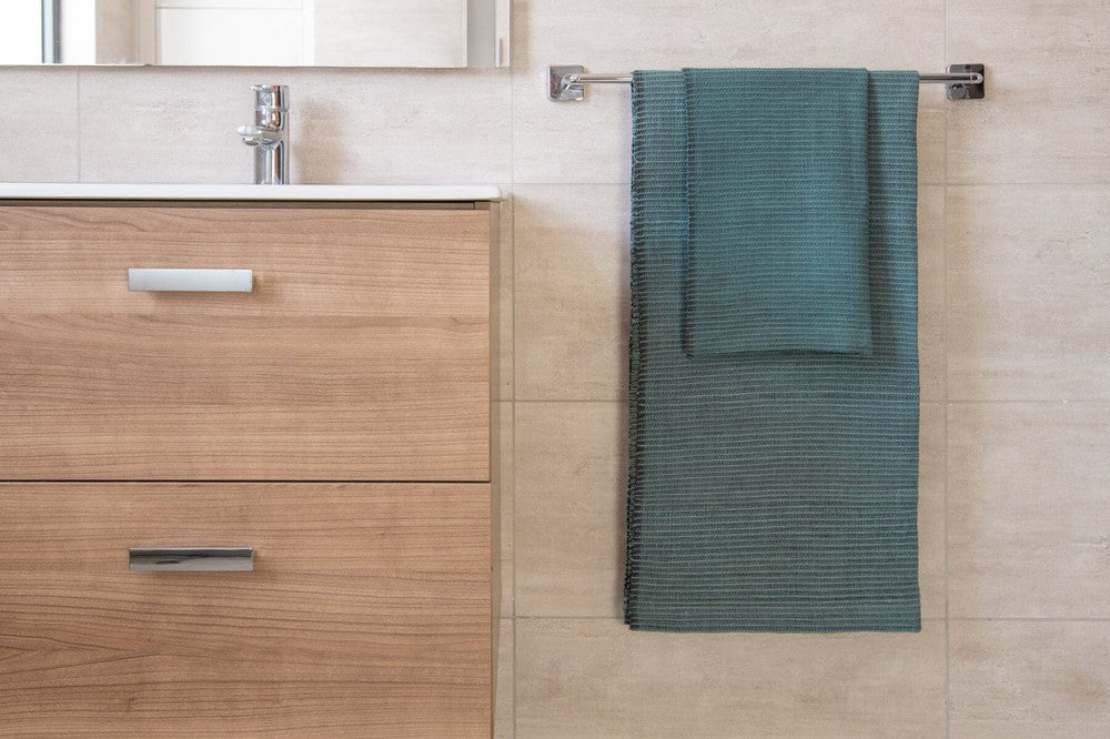 Zarima Handwoven Ethiopian Cotton Waffle Bath Towel