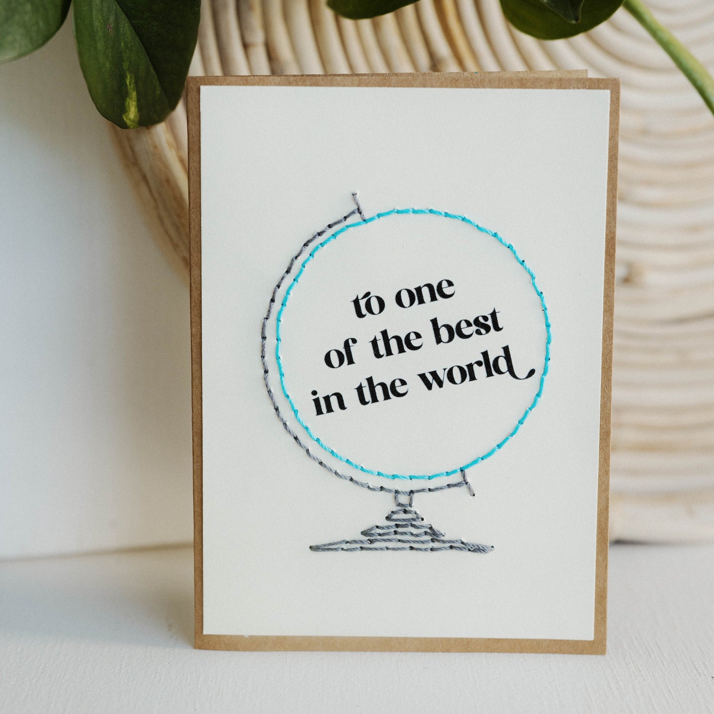 Best in the World Greeting Card
