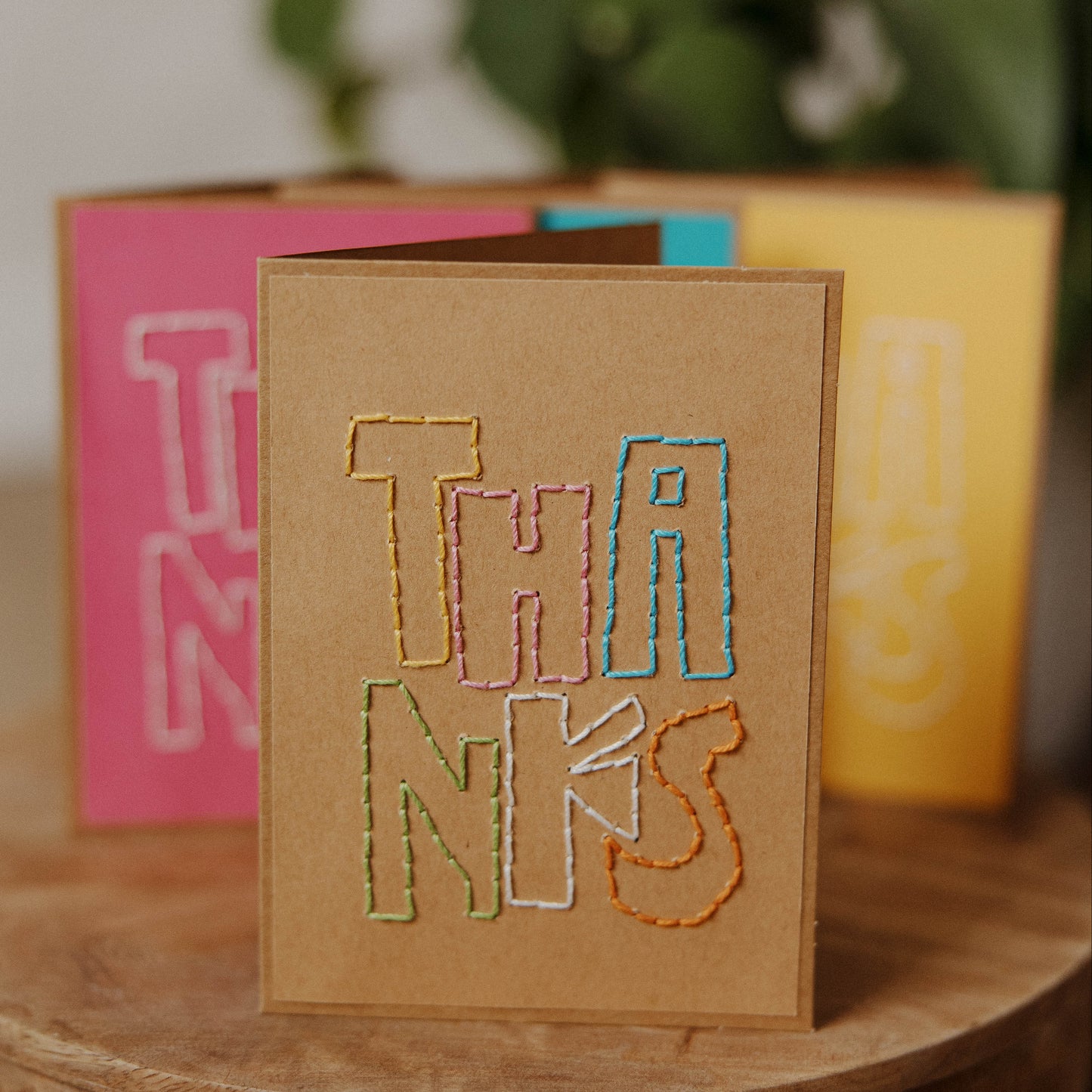 Bold Thanks Greeting Cards