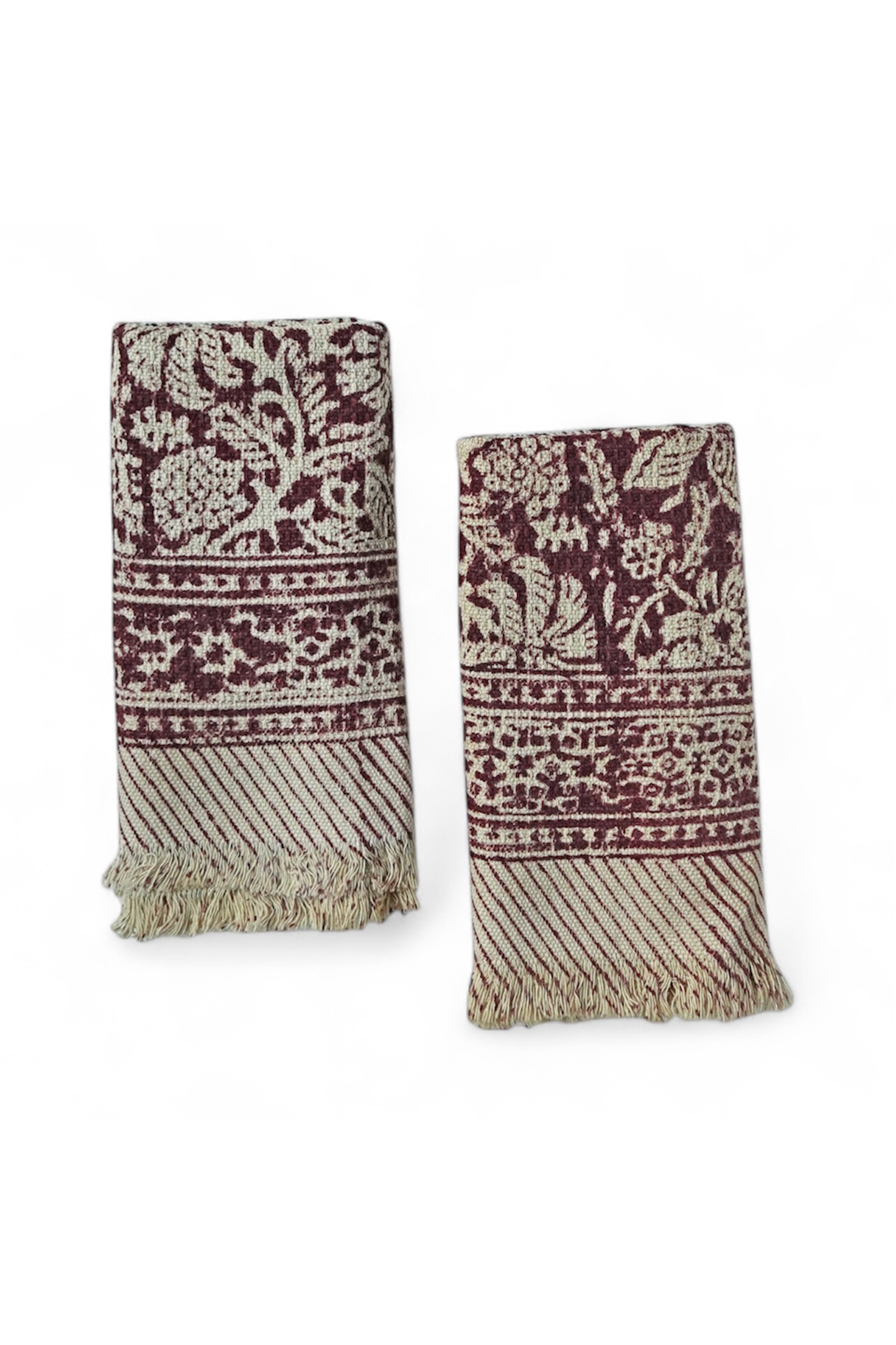 Circe Khadi Cotton Hand Towels (set of 2)