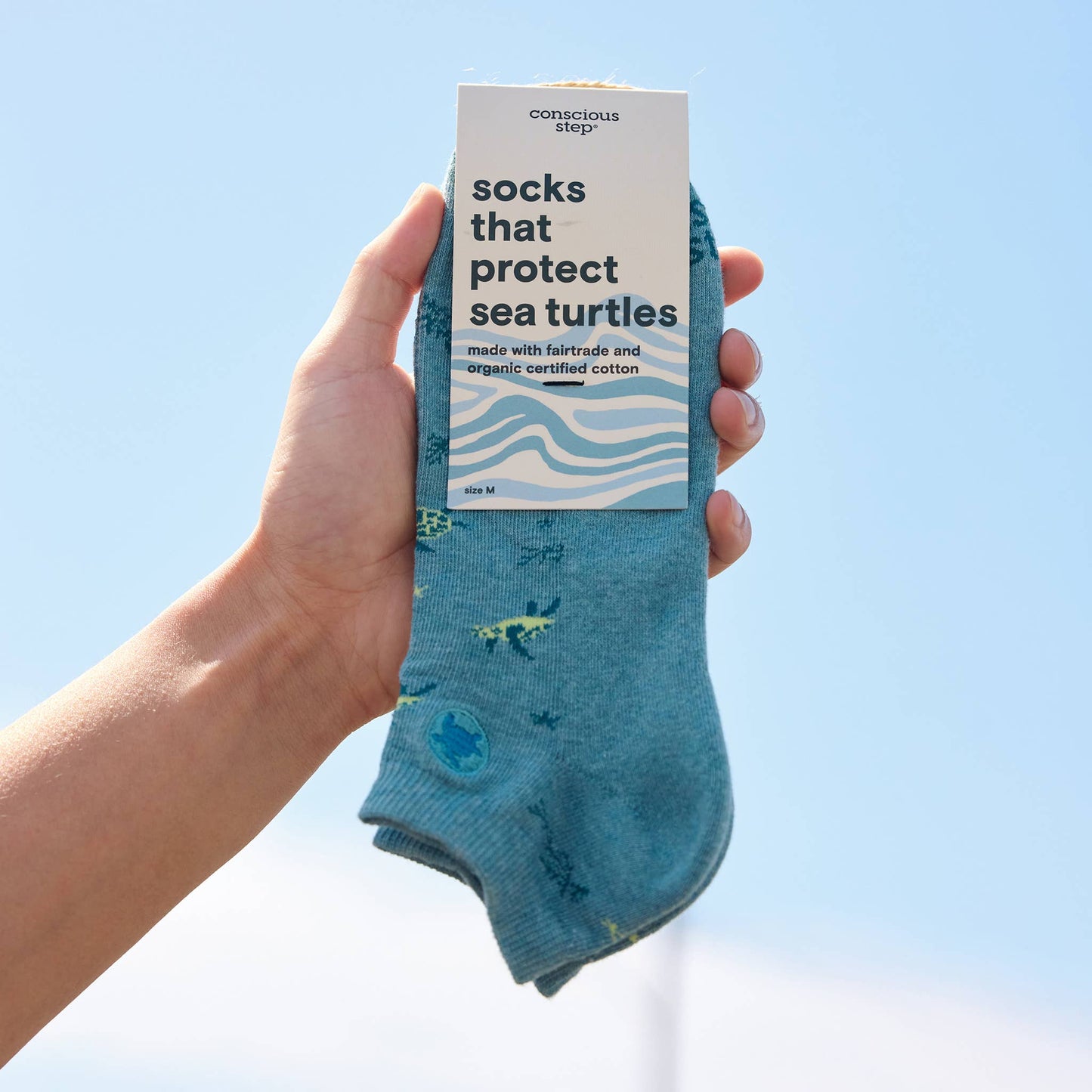 Ankle Socks that Protect Sea Turtles