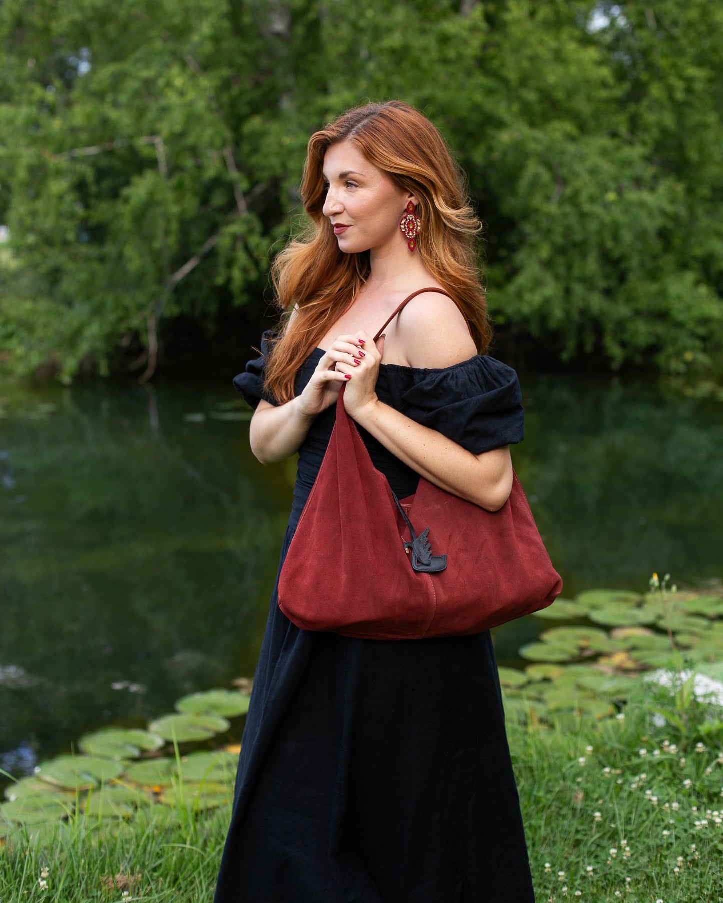 Reverie Suede Bag