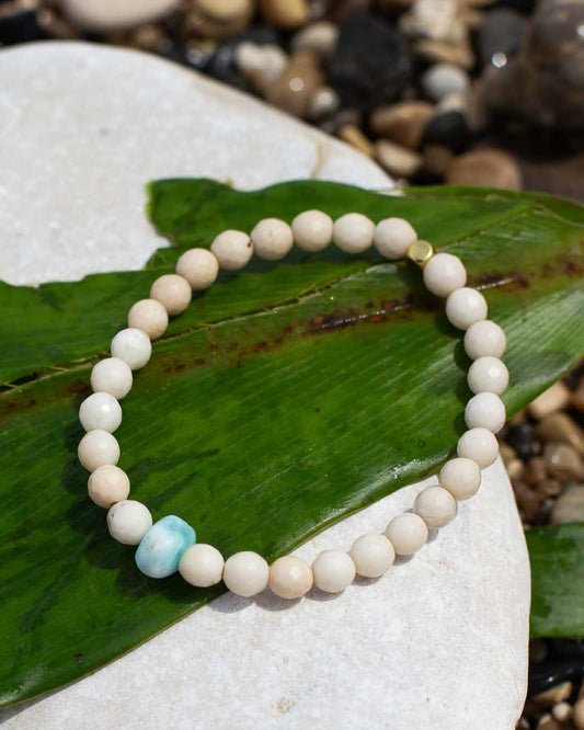 Jasper Breeze Bracelet in Silver