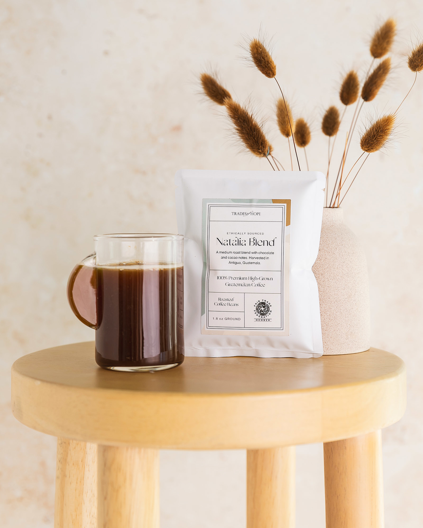 A Pot of Natalia Blend Coffee