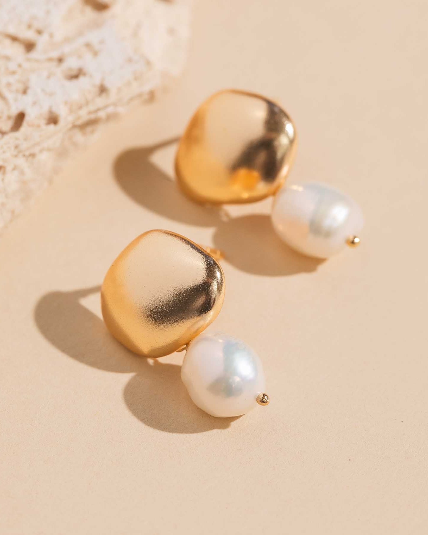 Ardent Earrings - Gold