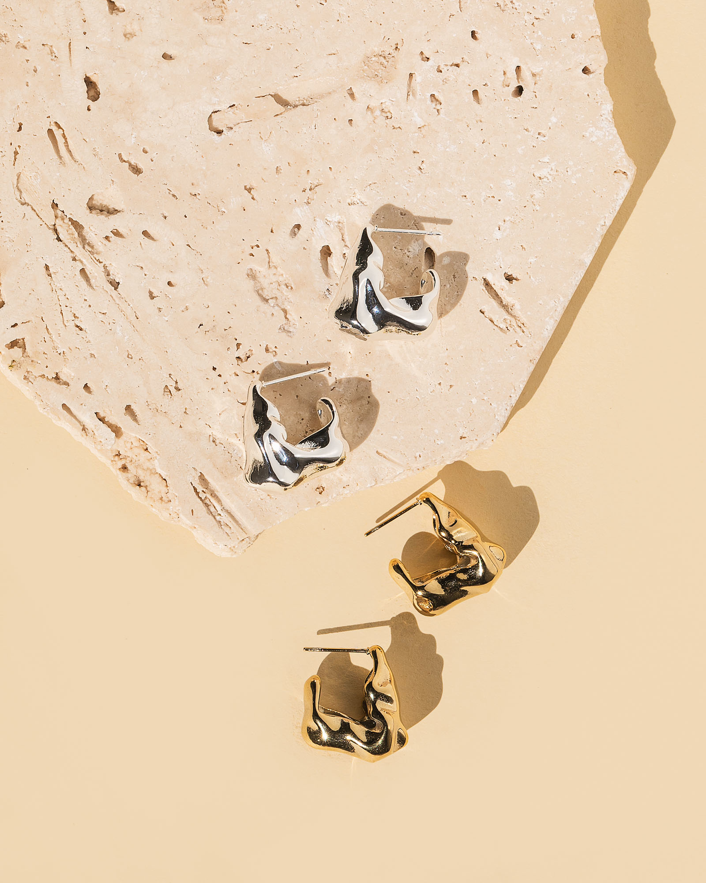 Ardin Earrings - Silver