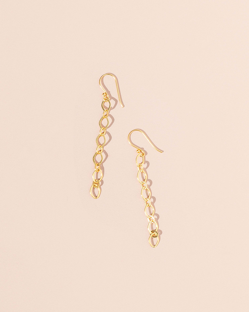 Golden Simplicity Earrings
