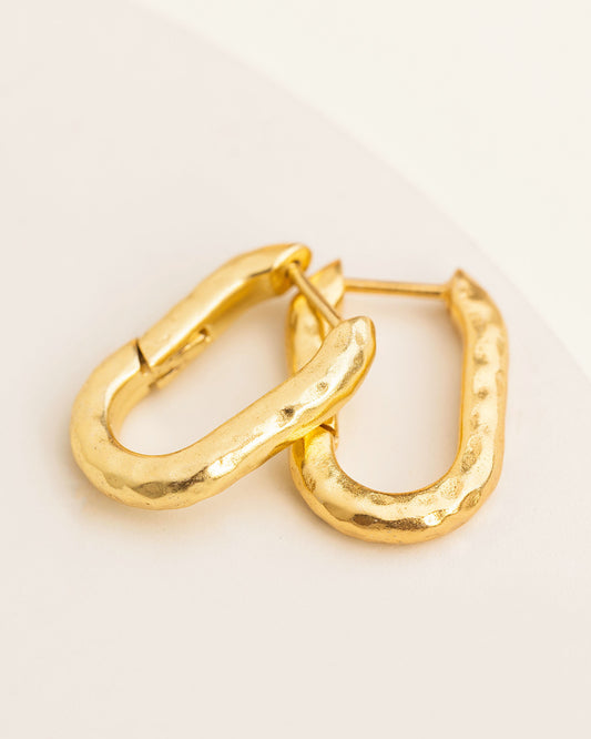 Oblong Hoops - Trades of Hope