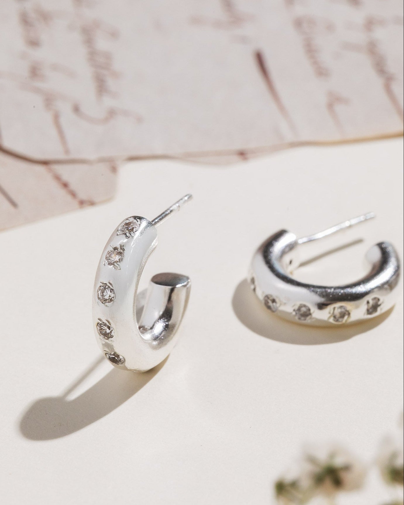 Starlight Hoops - Silver