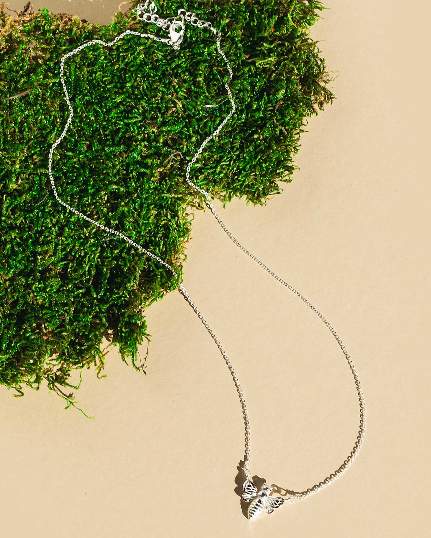 Fighting Hunger Necklace - Silver