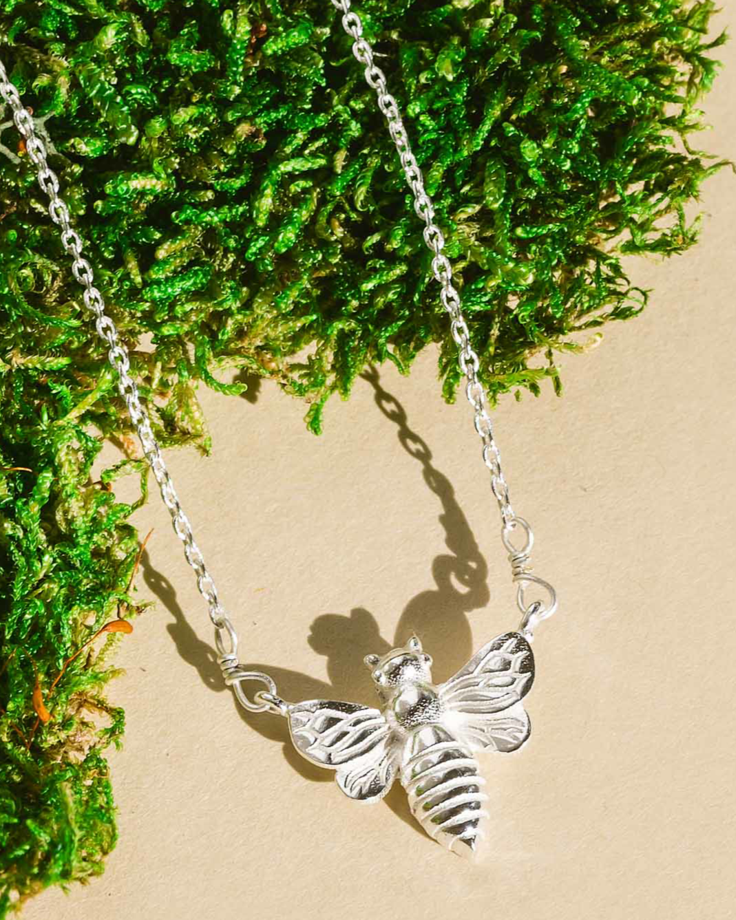 Fighting Hunger Necklace Silver