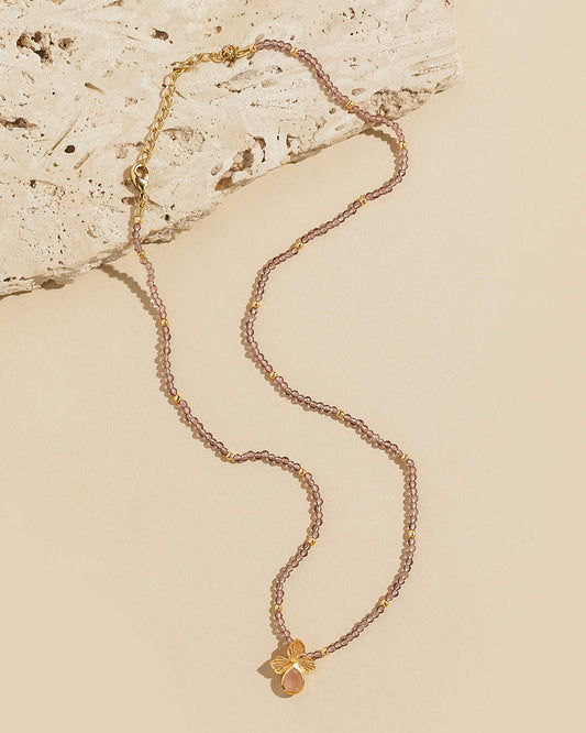 Lady Slipper Necklace - Gold