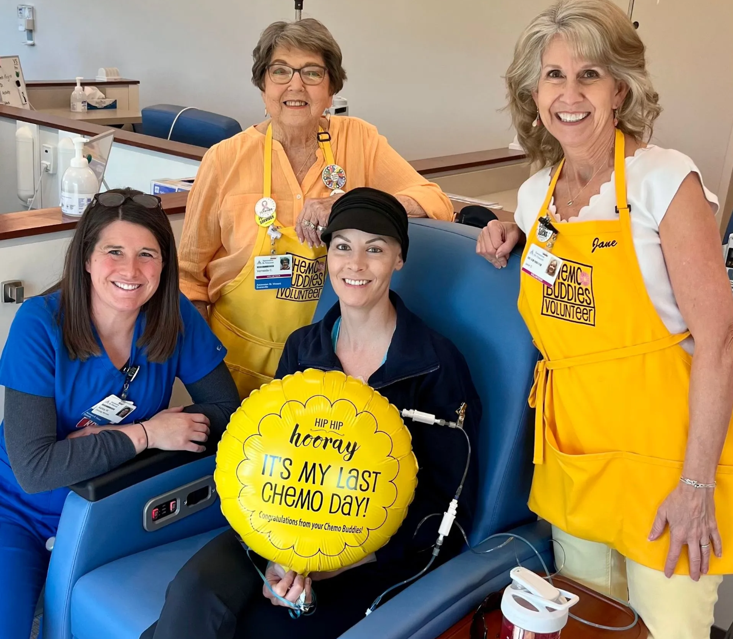 DONATE to Chemo Buddies: Cobalt Wrap