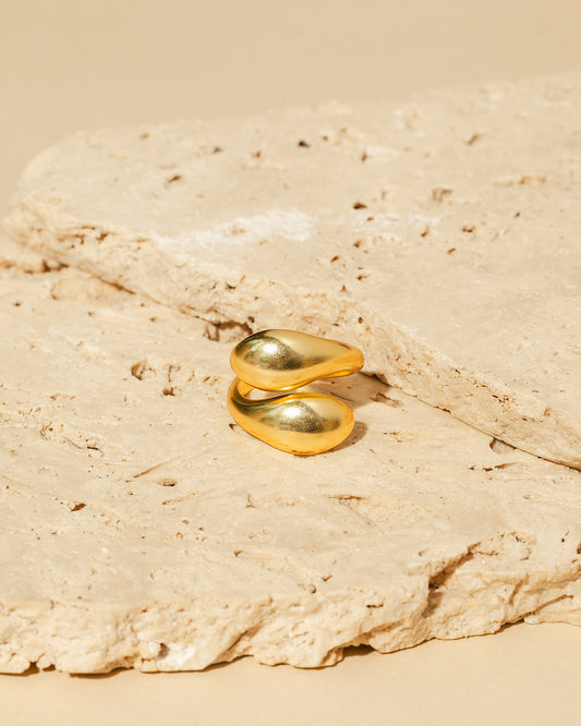 Semi-Dome Ring - Gold