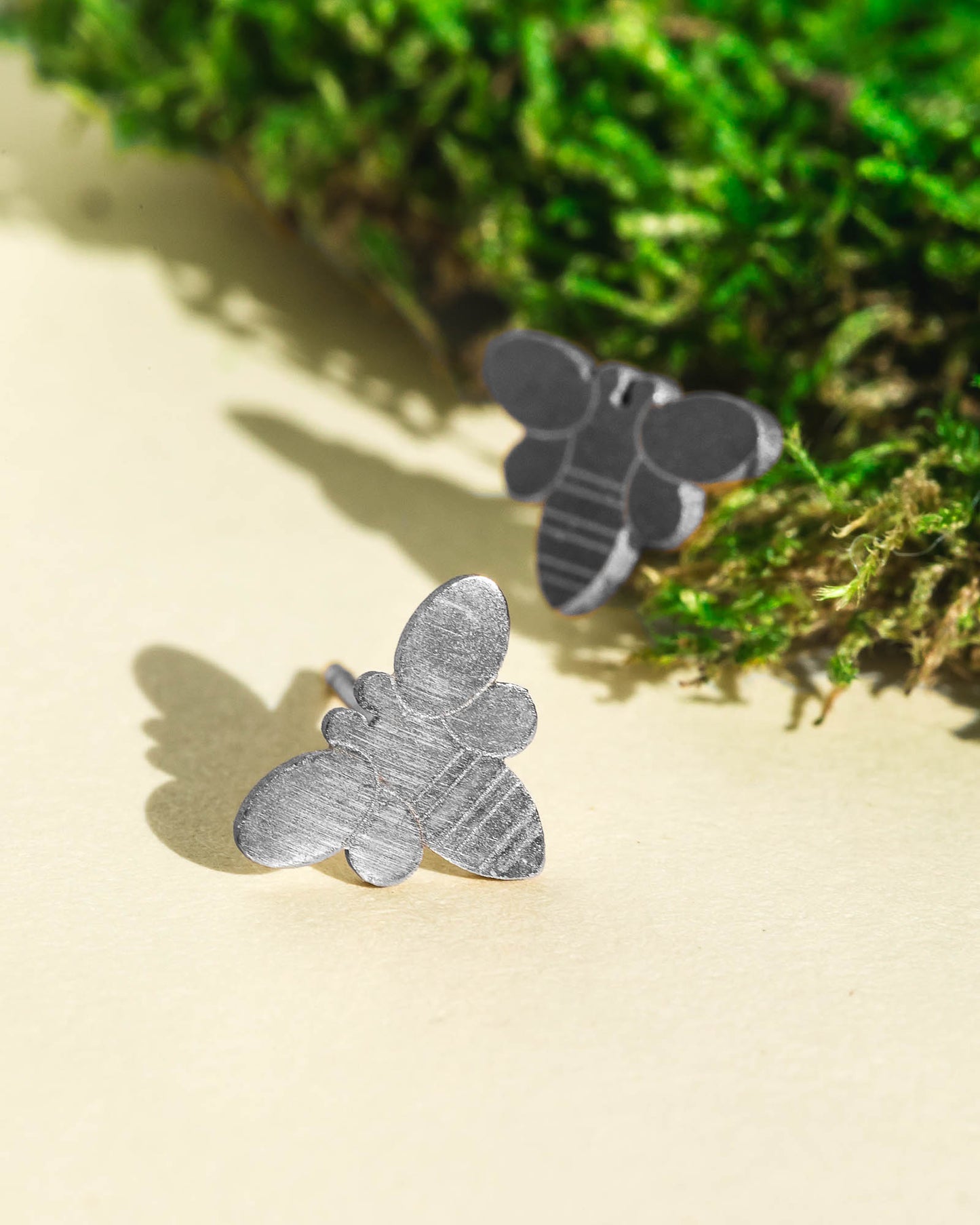 Bumblebee Studs - Silver