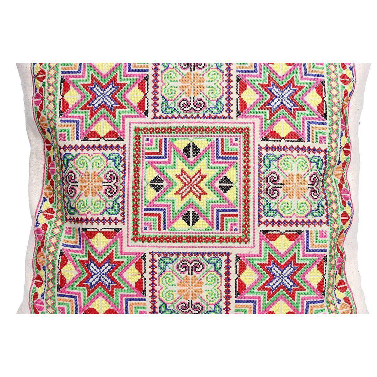 Felicity Geometric Embroidered Pillow Cover - Thailand