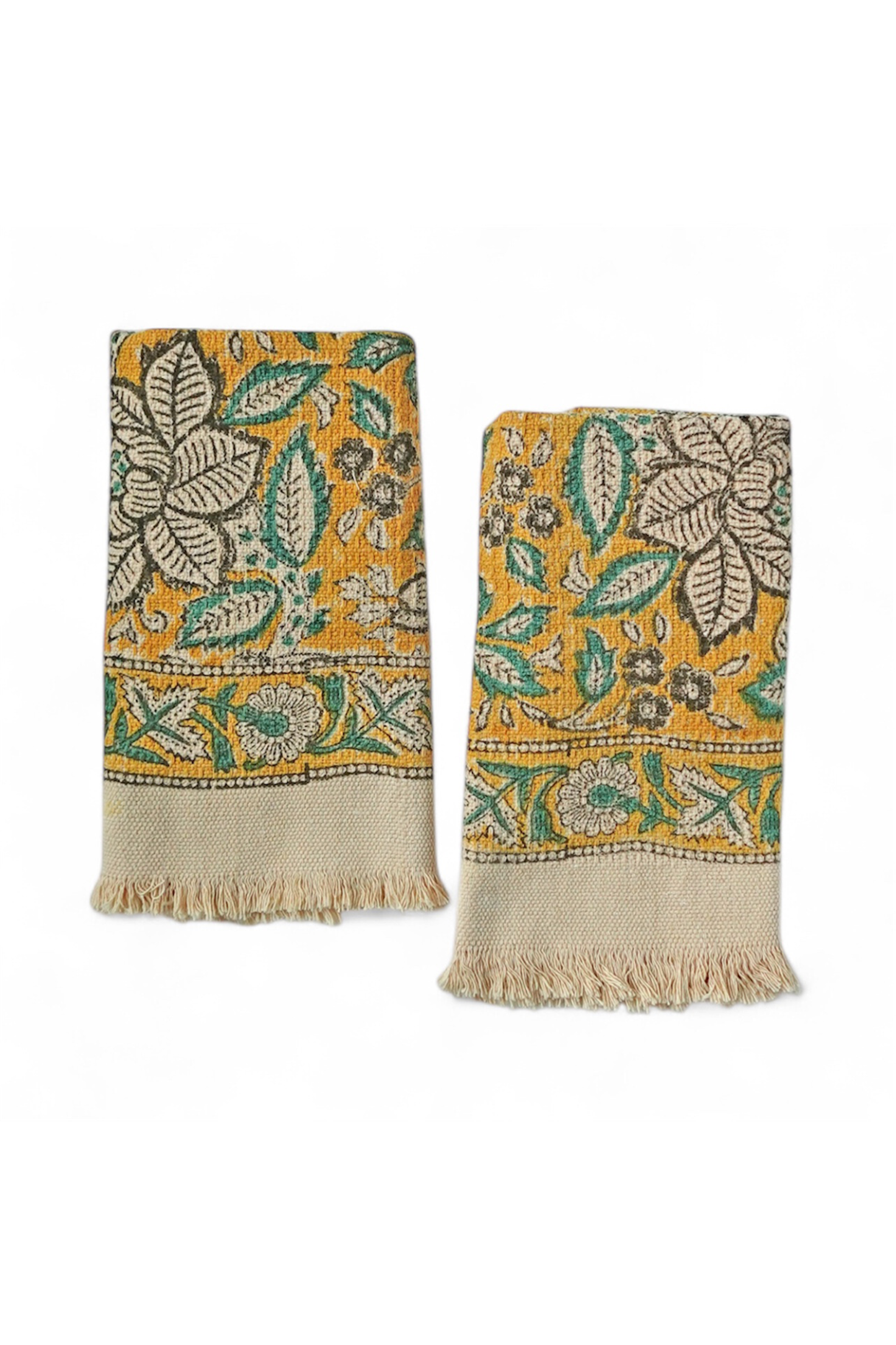 Freyja Khadi Cotton Hand Towels (set of 2)