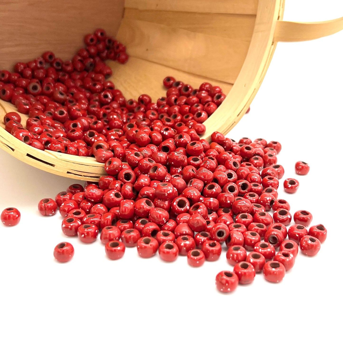 Bulk Beads - Speckled Winter Apple