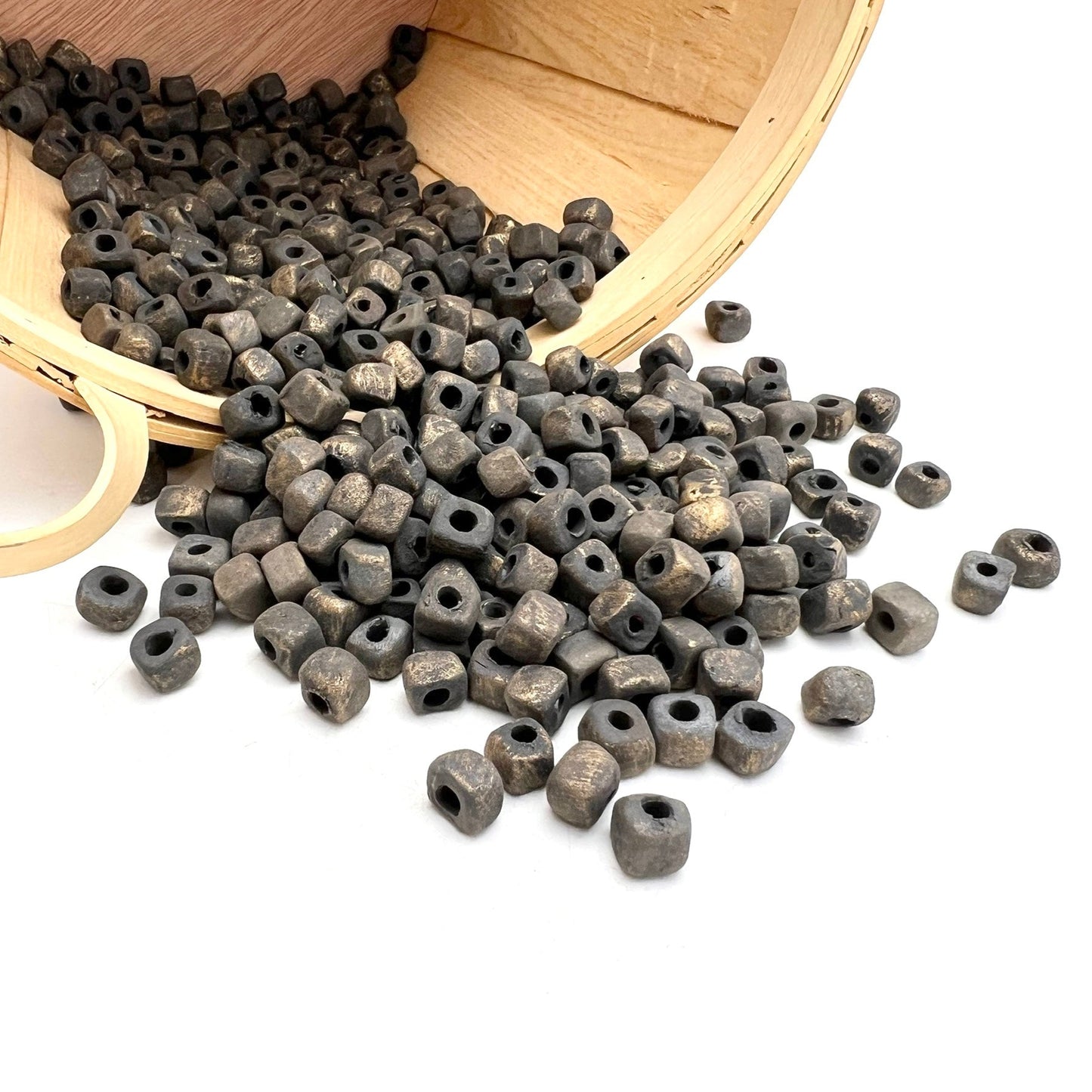 Bulk Beads - Black Gold