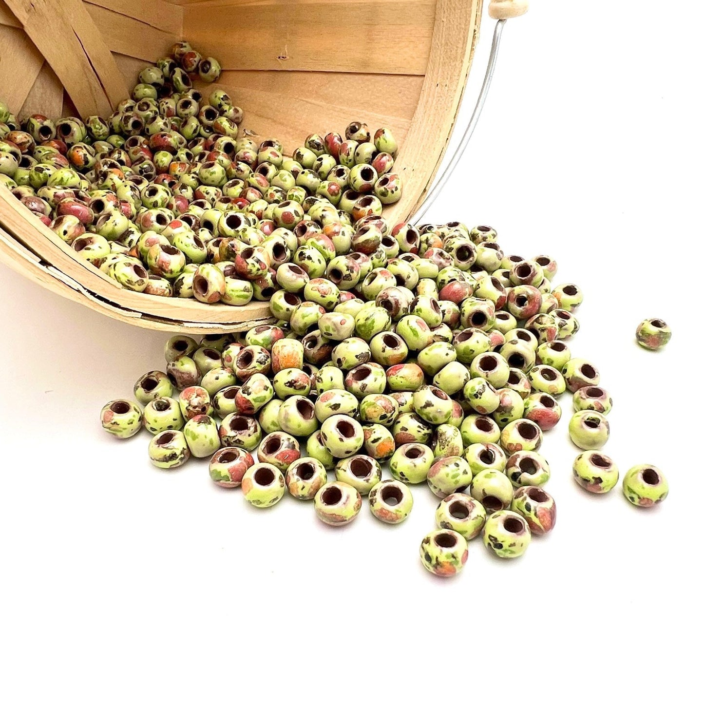 Bulk Beads - Green Garden