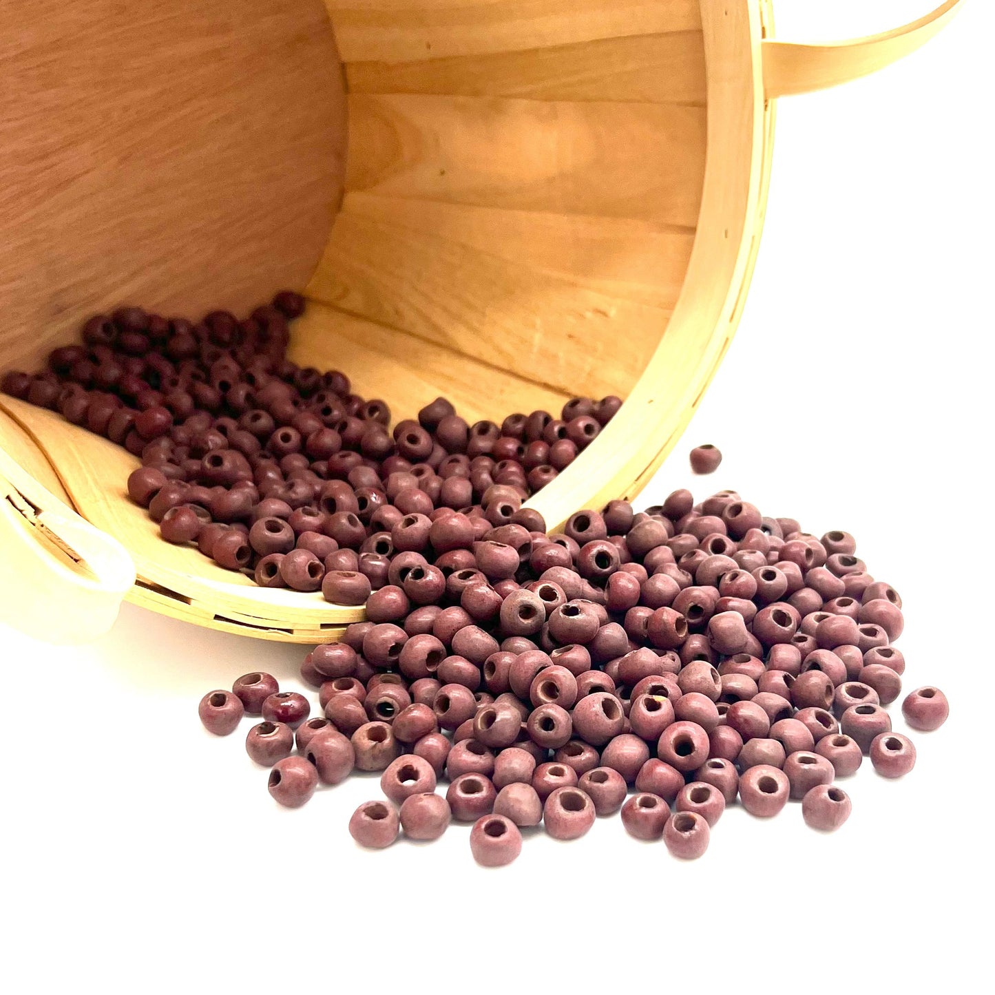 Bulk Beads - Cherry Wood
