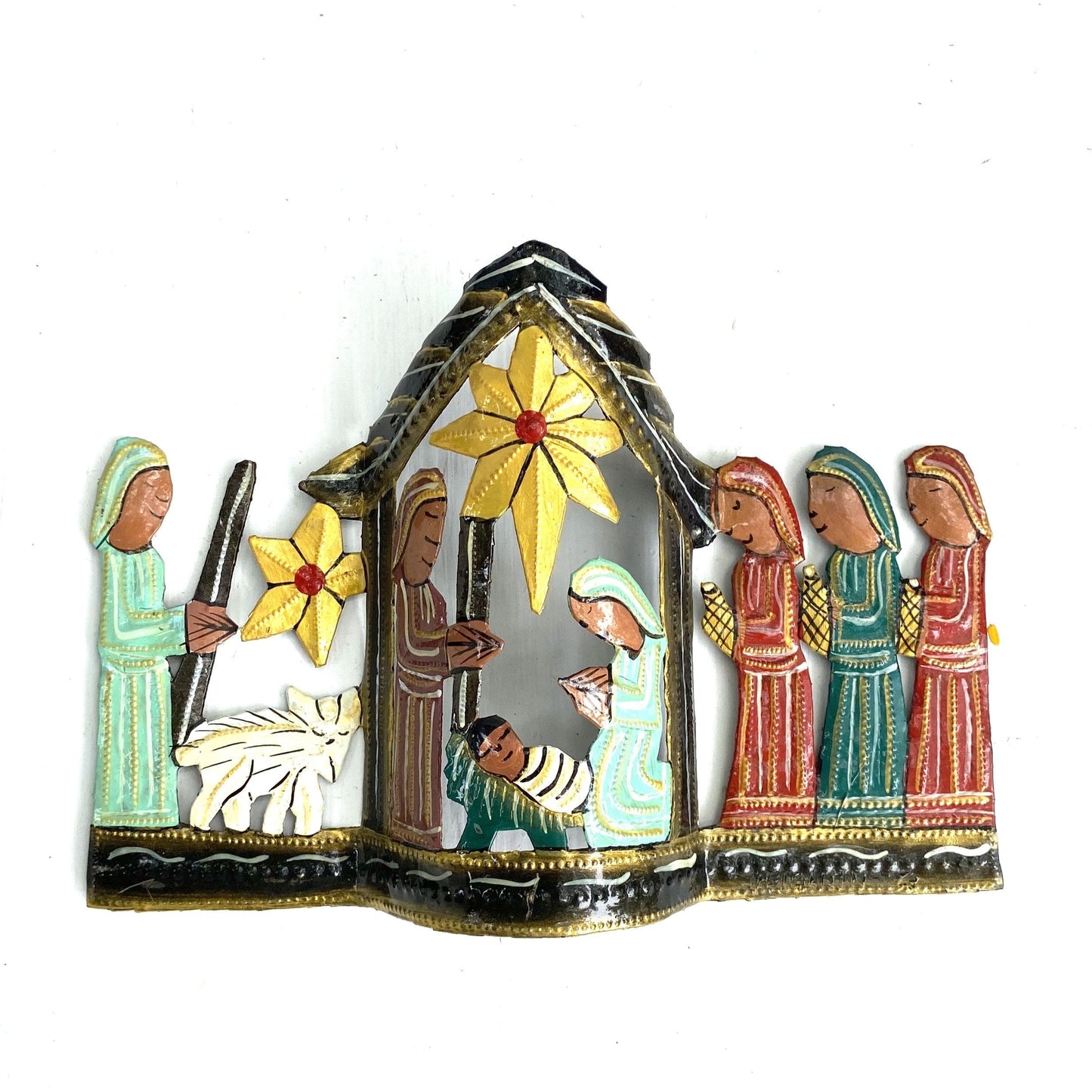 Nativity (Green and Red)