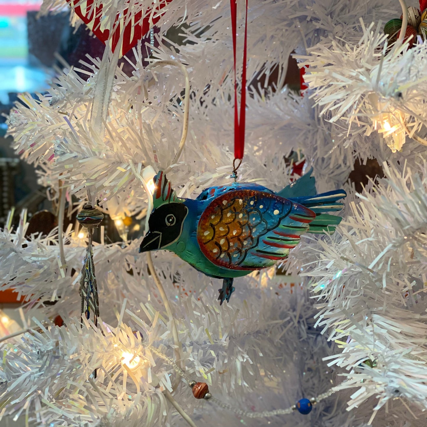 Blue Bird 3-D Ornament